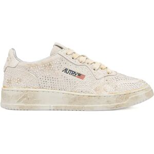 Autry Baskets Medalist Low Strass Crème 39 - Publicité Autry Baskets Medalist Low Strass Crème 39 - Publicité