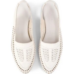 Bobo Choses Slingback Cuir Tressé Ecru 36 - Publicité Bobo Choses Slingback Cuir Tressé Ecru 36 - Publicité