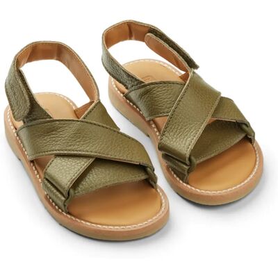 Liewood Sandales Cuir Jady Vert kaki 31 - Publicité Liewood Sandales Cuir Jady Vert kaki 31 - Publicité