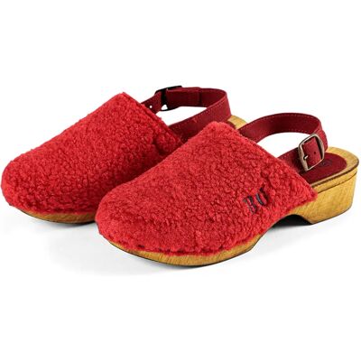 Bobo Choses Sabots Façon Fourrure Rouge 30 - Publicité Bobo Choses Sabots Façon Fourrure Rouge 30 - Publicité