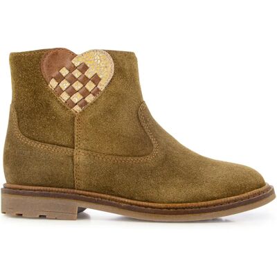 Pom d'Api Bottines Zip Sister Love Camel 29 - Publicité Pom d'Api Bottines Zip Sister Love Camel 29 - Publicité