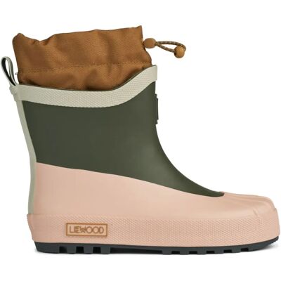 Liewood Bottes de Pluie Isaac Vert kaki 24 - Publicité Liewood Bottes de Pluie Isaac Vert kaki 24 - Publicité