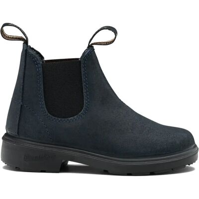 Blundstone Chelsea Boots Suede Waxé Bleu marine 24 - Publicité Blundstone Chelsea Boots Suede Waxé Bleu marine 24 - Publicité