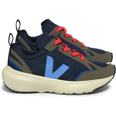 Veja Baskets Lacets Elastiqués Canary Khaki 22 - Publicité Veja Baskets Lacets Elastiqués Canary Khaki 22 - Publicité