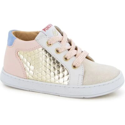 Pom d'Api Baskets Mousse Zip Top Doré 21 - Publicité Pom d'Api Baskets Mousse Zip Top Doré 21 - Publicité