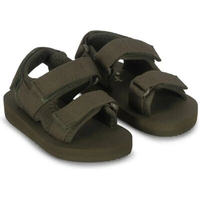 Konges Sløjd Sandales Sun Vert kaki 26 - Publicité Konges Sløjd Sandales Sun Vert kaki 26 - Publicité