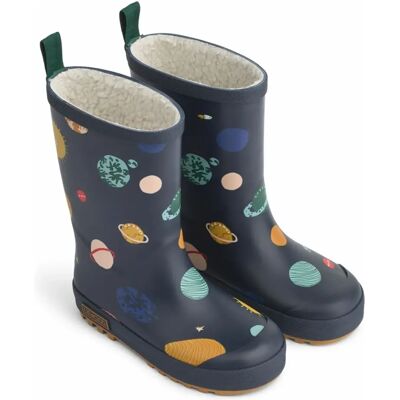 Liewood Bottes de Pluie Thermo Mason Bleu marine 23 - Publicité Liewood Bottes de Pluie Thermo Mason Bleu marine 23 - Publicité