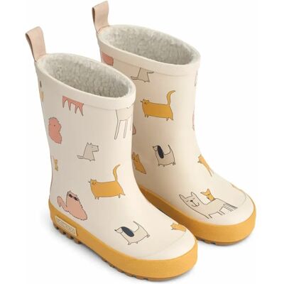 Liewood Bottes de Pluie Thermo Mason Orange 22 - Publicité Liewood Bottes de Pluie Thermo Mason Orange 22 - Publicité