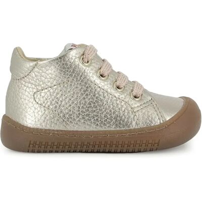 Pom d'Api Bottillons Yaka Walk Cuir Grainé Doré 19 - Publicité Pom d'Api Bottillons Yaka Walk Cuir Grainé Doré 19 - Publicité