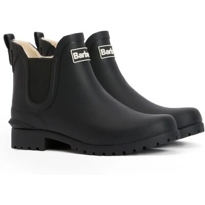 Barbour Boots Fourrées Chelsea Kirkton Caoutchouc Noir 36 EU / 3 UK - Publicité Barbour Boots Fourrées Chelsea Kirkton Caoutchouc Noir 36 EU / 3 UK - Publicité