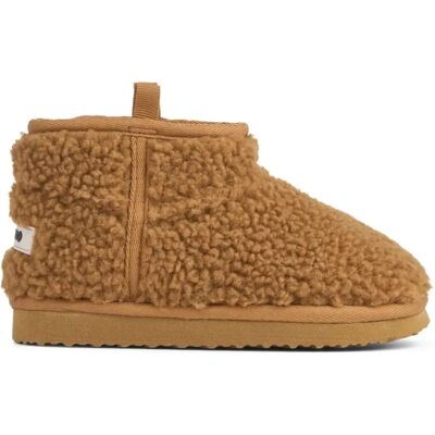 Liewood Boots Façon Sherpa Alban Fibres Recyclées Caramel 25 - Publicité Liewood Boots Façon Sherpa Alban Fibres Recyclées Caramel 25 - Publicité