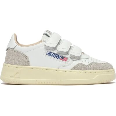 Autry Baskets Kids Kidstripes Low Pailletées Cuir Argenté 30 - Publicité Autry Baskets Kids Kidstripes Low Pailletées Cuir Argenté 30 - Publicité