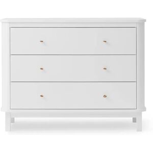 Oliver Furniture Commode Wood 3 tiroirs en chêne Blanc taille unique - Publicité Oliver Furniture Commode Wood 3 tiroirs en chêne Blanc taille unique - Publicité