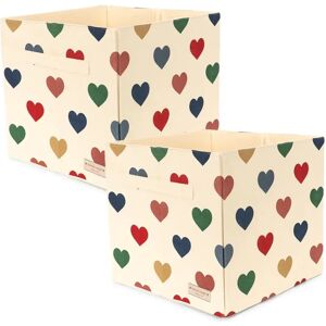 Konges Sløjd Paniers de rangement Cœurs - Set de 2 Rose taille unique - Publicité Konges Sløjd Paniers de rangement Cœurs - Set de 2 Rose taille unique - Publicité