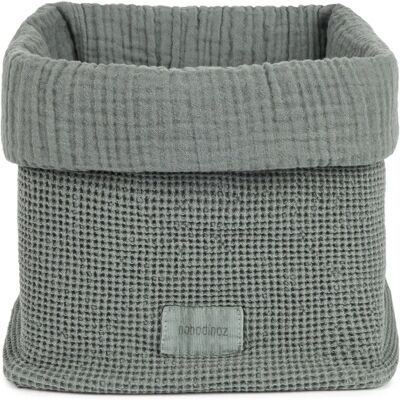 Nobodinoz Panier de rangement Wabi-Sabi Bleu gris taille unique - Publicité Nobodinoz Panier de rangement Wabi-Sabi Bleu gris taille unique - Publicité