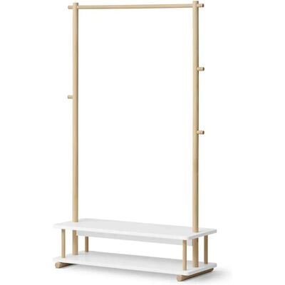 Oliver Furniture Portant Camp en chêne Blanc taille unique - Publicité Oliver Furniture Portant Camp en chêne Blanc taille unique - Publicité