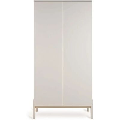 Armoire Ashi Quax - Argile, 2 portes, Bois de hêtre - Armoire - Publicité Armoire Ashi Quax - Argile, 2 portes, Bois de hêtre - Armoire - Publicité