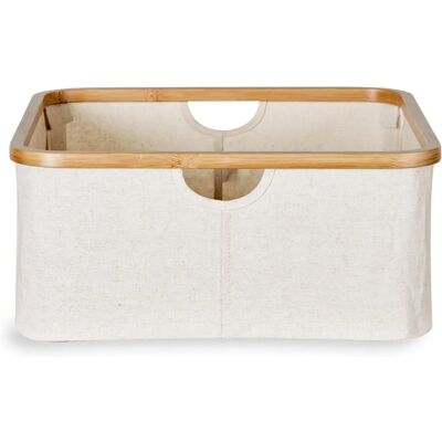 Quax Panier de rangement Kyo Beige taille unique - Publicité Quax Panier de rangement Kyo Beige taille unique - Publicité