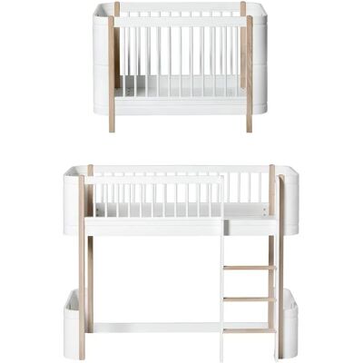 Oliver Furniture Kit de conversion pour lit Mini+ Chêne taille unique - Publicité Oliver Furniture Kit de conversion pour lit Mini+ Chêne taille unique - Publicité