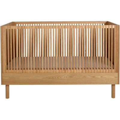 Lit bébé Quax Hai No Ki Naturel 70x140 - Baby Bed - Publicité Lit bébé Quax Hai No Ki Naturel 70x140 - Baby Bed - Publicité