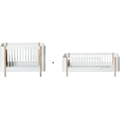 Oliver Furniture Kit de conversion Mini+ lit bébé en lit junior (Mini+ basic) Chêne taille unique - Publicité Oliver Furniture Kit de conversion Mini+ lit bébé en lit junior (Mini+ basic) Chêne taille unique - Publicité