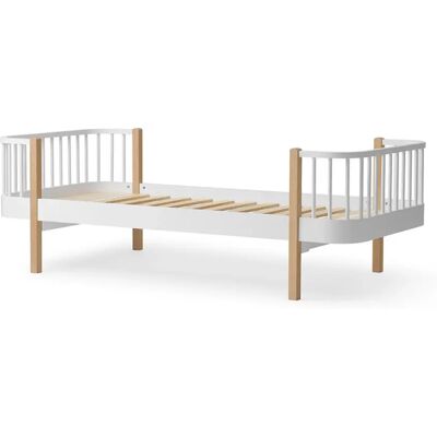 Oliver Furniture Lit Wood 90x200 cm en chêne Naturel taille unique - Publicité Oliver Furniture Lit Wood 90x200 cm en chêne Naturel taille unique - Publicité