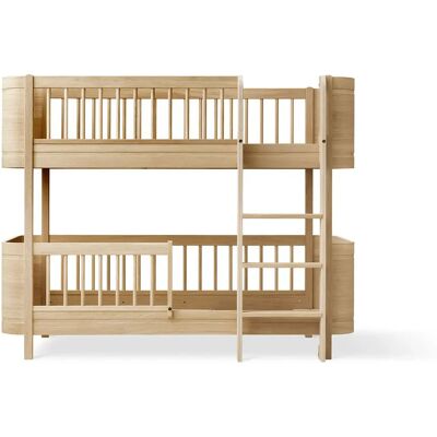 Oliver Furniture Lit superposé mi-haut Wood Mini+ Chêne taille unique - Publicité Oliver Furniture Lit superposé mi-haut Wood Mini+ Chêne taille unique - Publicité