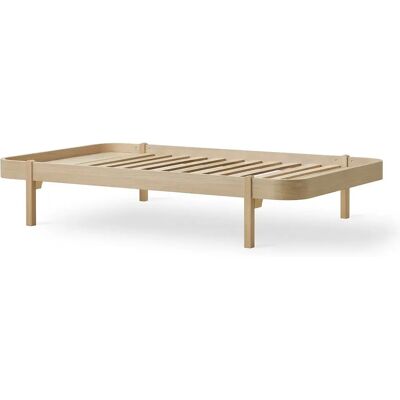 Oliver Furniture Lit Wood Lounger 120 Chêne taille unique - Publicité Oliver Furniture Lit Wood Lounger 120 Chêne taille unique - Publicité