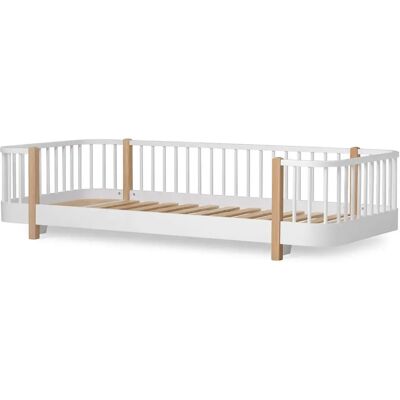 Oliver Furniture Lit au sol Wood Original Chêne taille unique - Publicité Oliver Furniture Lit au sol Wood Original Chêne taille unique - Publicité