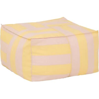 Nobodinoz Pouf ottoman outdoor Otto Jaune taille unique - Publicité Nobodinoz Pouf ottoman outdoor Otto Jaune taille unique - Publicité