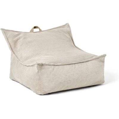 Kid's Concept Pouf en velours côtelé Beige taille unique - Publicité Kid's Concept Pouf en velours côtelé Beige taille unique - Publicité