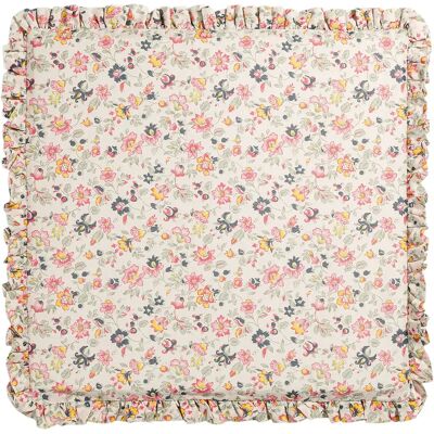 Louise Misha Housse de coussin Jimy Crème 40x40 - Publicité Louise Misha Housse de coussin Jimy Crème 40x40 - Publicité