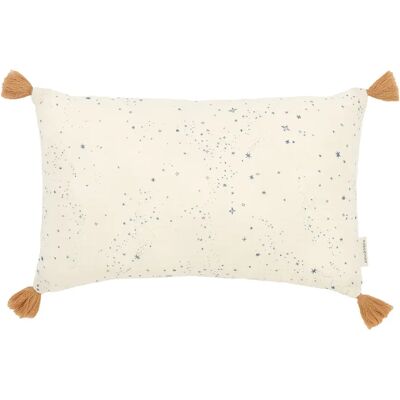 Nobodinoz Coussin à pompons Wabi Sabi Milky Way Bleu taille unique - Publicité Nobodinoz Coussin à pompons Wabi Sabi Milky Way Bleu taille unique - Publicité