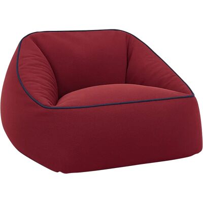 Nobodinoz Fauteuil pouf Arnold Rouge taille unique - Publicité Nobodinoz Fauteuil pouf Arnold Rouge taille unique - Publicité