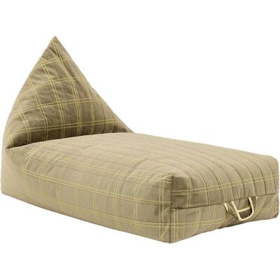 Nobodinoz Pouf long Oasis en eco-velours Sauge taille unique - Publicité Nobodinoz Pouf long Oasis en eco-velours Sauge taille unique - Publicité