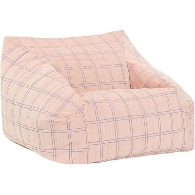 Nobodinoz Fauteuil pouf Chelsea Rose taille unique - Publicité Nobodinoz Fauteuil pouf Chelsea Rose taille unique - Publicité