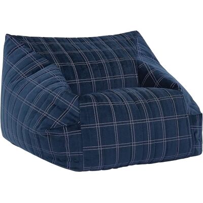 Nobodinoz Fauteuil pouf Chelsea Bleu marine taille unique - Publicité Nobodinoz Fauteuil pouf Chelsea Bleu marine taille unique - Publicité