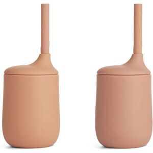 Liewood Gobelet avec paille Ellis en silicone - Set de 2 Rose taille unique - Publicité Liewood Gobelet avec paille Ellis en silicone - Set de 2 Rose taille unique - Publicité