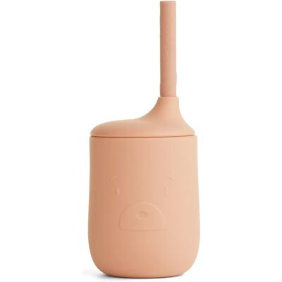 Liewood Gobelet avec paille Ellis en silicone Rose taille unique - Publicité Liewood Gobelet avec paille Ellis en silicone Rose taille unique - Publicité