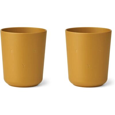 Liewood Gobelets Stine en PLA-set de 2 Caramel taille unique - Publicité Liewood Gobelets Stine en PLA-set de 2 Caramel taille unique - Publicité