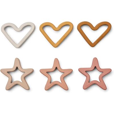 Liewood Emporte-pièces Svend en silicone Rose taille unique - Publicité Liewood Emporte-pièces Svend en silicone Rose taille unique - Publicité