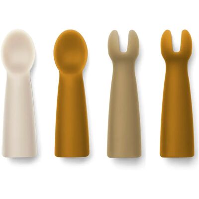 Liewood Couverts bébé Terra en silicone Beige taille unique - Publicité Liewood Couverts bébé Terra en silicone Beige taille unique - Publicité