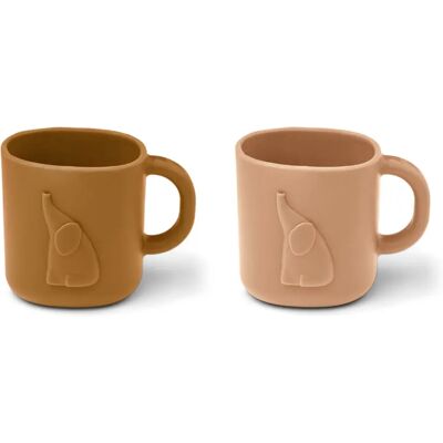 Liewood Tasses en silicone Chaves - Set de 2 Tuscany rose/Golden caramel taille unique - Publicité Liewood Tasses en silicone Chaves - Set de 2 Tuscany rose/Golden caramel taille unique - Publicité