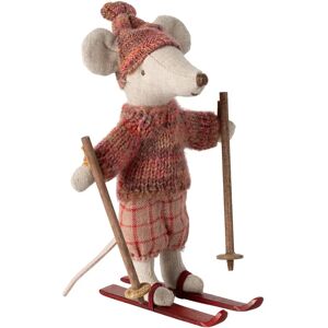 Modèle de souris de neige Maileg - Figurine d'hiver - Rose - Publicité Modèle de souris de neige Maileg - Figurine d'hiver - Rose - Publicité