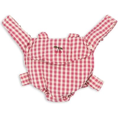 Konges Sløjd Porte-poupée Vichy Rose taille unique - Publicité Konges Sløjd Porte-poupée Vichy Rose taille unique - Publicité
