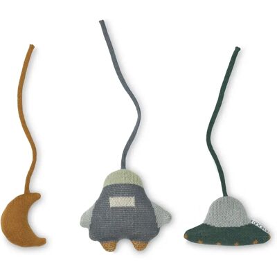 Liewood Accessoires d'arche d'éveil Grace en coton bio Bleu taille unique - Publicité Liewood Accessoires d'arche d'éveil Grace en coton bio Bleu taille unique - Publicité