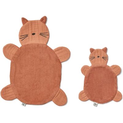 Liewood Doudou lange Janai - Set de 2 Cat/Tuscany rose taille unique - Publicité Liewood Doudou lange Janai - Set de 2 Cat/Tuscany rose taille unique - Publicité