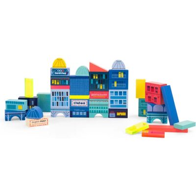 Moulin Roty Blocs de construction ville Avenue du Moulin Multicolore taille unique - Publicité Moulin Roty Blocs de construction ville Avenue du Moulin Multicolore taille unique - Publicité