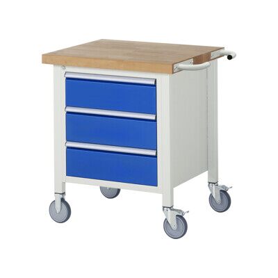 Etabli mobile brut Modèle 8157 LxPxH 750x700x880mm ; RAU (05-8157A2-077B4S.11) - Publicité Etabli mobile brut Modèle 8157 LxPxH 750x700x880mm ; RAU (05-8157A2-077B4S.11) - Publicité
