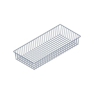 Système d'éléments Panier métallique H.120mm W.800mm D.350mm Whitealu.m.m.2 Supports ; Element System (10705-00003) - Publicité Système d'éléments Panier métallique H.120mm W.800mm D.350mm Whitealu.m.m.2 Supports ; Element System (10705-00003) - Publicité